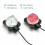 LED bike light set headlight and taillight 2 pieces 6