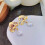 Silver Fan Leaf Pearl Stud Earrings for Women 1