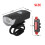 Bike Light Set USB Rechargeable Front and Rear LED 3