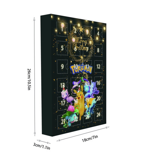 Calendrier de l'Avent de Noël avec 24 jouets surprises 2