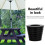 Ensemble de terrasse avec housse de parasol en caoutchouc noir 3