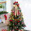 Handmade Buffalo Plaid Christmas Tree Topper Red Black 2