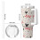Vaso de acero inoxidable de Mickey Mouse de 40 oz con asa y 5