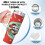 Vaso de acero inoxidable de Mickey Mouse de 40 oz con asa y 4