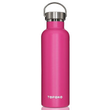Bouteille isotherme en acier inoxydable rose 740 ml