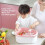 Hariumiu groentewasmand roze dubbellaags groot 2