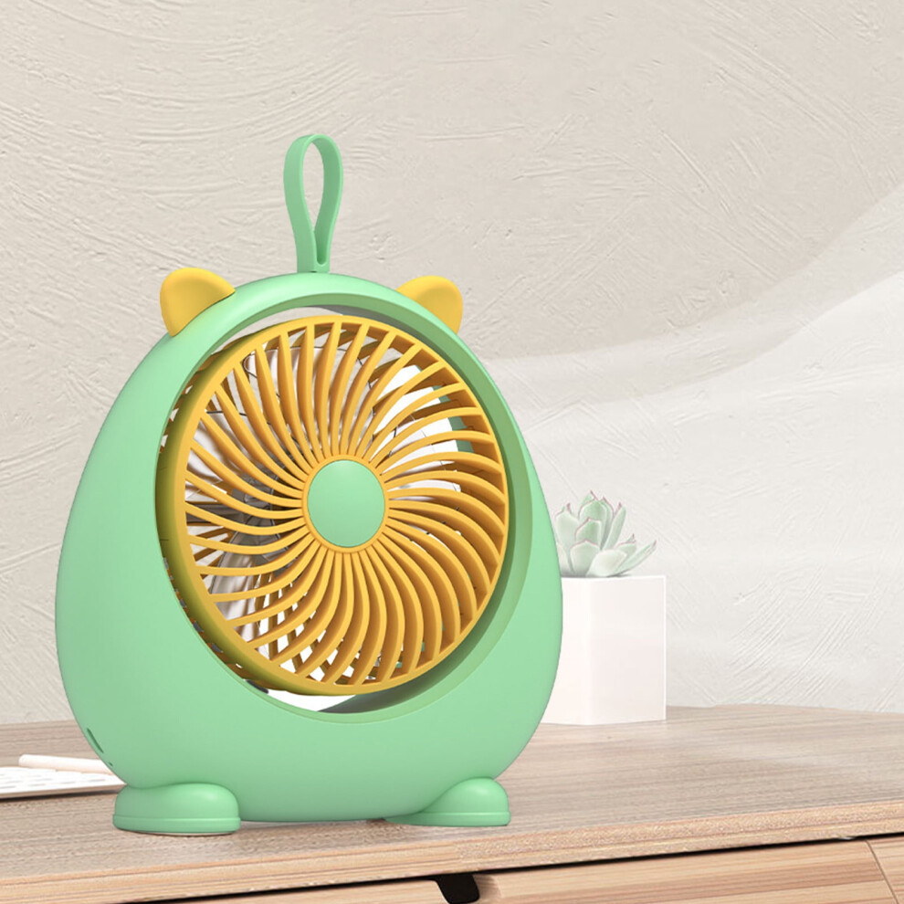 Small Desktop Fan Usb Rechargeable Silent 1 Unit 969218124543