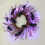Halloween-krans sort kvist med glitterflagermus 43 cm 7