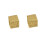 925 Silver Frosted Ear Studs Cold Wind Design 1 Pair 6