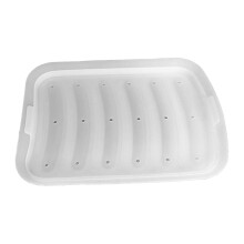 Silicone sausage molder 6-cavity non-stick corn dog mold