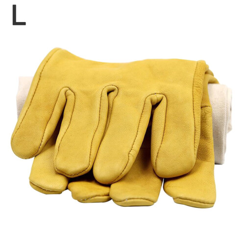 Beekeeping Gloves Sheepskin Protective 1 Pair