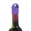 Rolha de vinho em silicone de qualidade alimentar, roxa, 1 peça 3