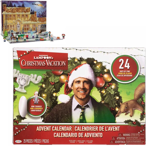 Calendrier de l'Avent de Noël avec 24 canards en caoutchouc 1