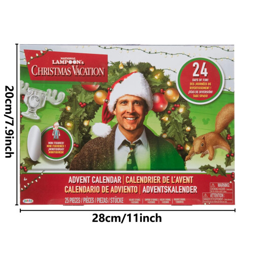 Calendrier de l'Avent de Noël avec 24 canards en caoutchouc 2