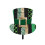 Panneau de jardin vert pour la Saint-Patrick avec piquets 2