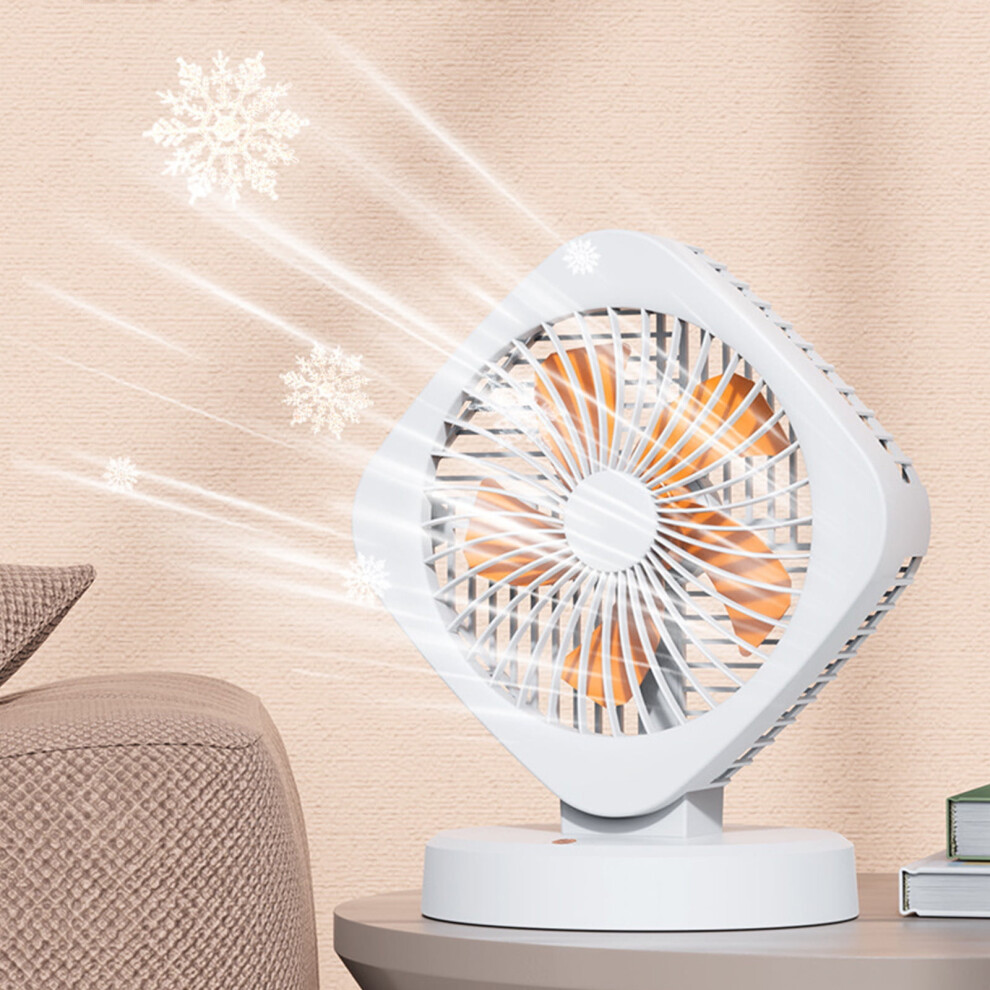 Yanhaigong Small Desk Fan Portable Personal 360 Rotatable 969218136799