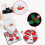 Weihnachtsmann-Tür- und Toilettendeckel-Set (4-teilig) 2