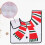 Weihnachtsmann-Tür- und Toilettendeckel-Set (4-teilig) 6