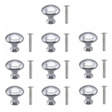 Stainless Steel Cabinet Knobs Round 10 20 or 30 pcs