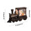 Christmas Train Lantern with Santa Snowman LED Warm Light 2