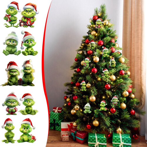 Acryl kerstboomhanger als kerstversiering 1