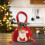 conjunto de sacolas decorativas para presentes de Natal para doces 5