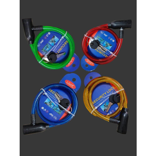 Lacăt de bicicletă cu sistem antifurt Key4Colors 1