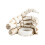 Halloween skelet hand kaarsenhouder van hars (1 stuk) 3