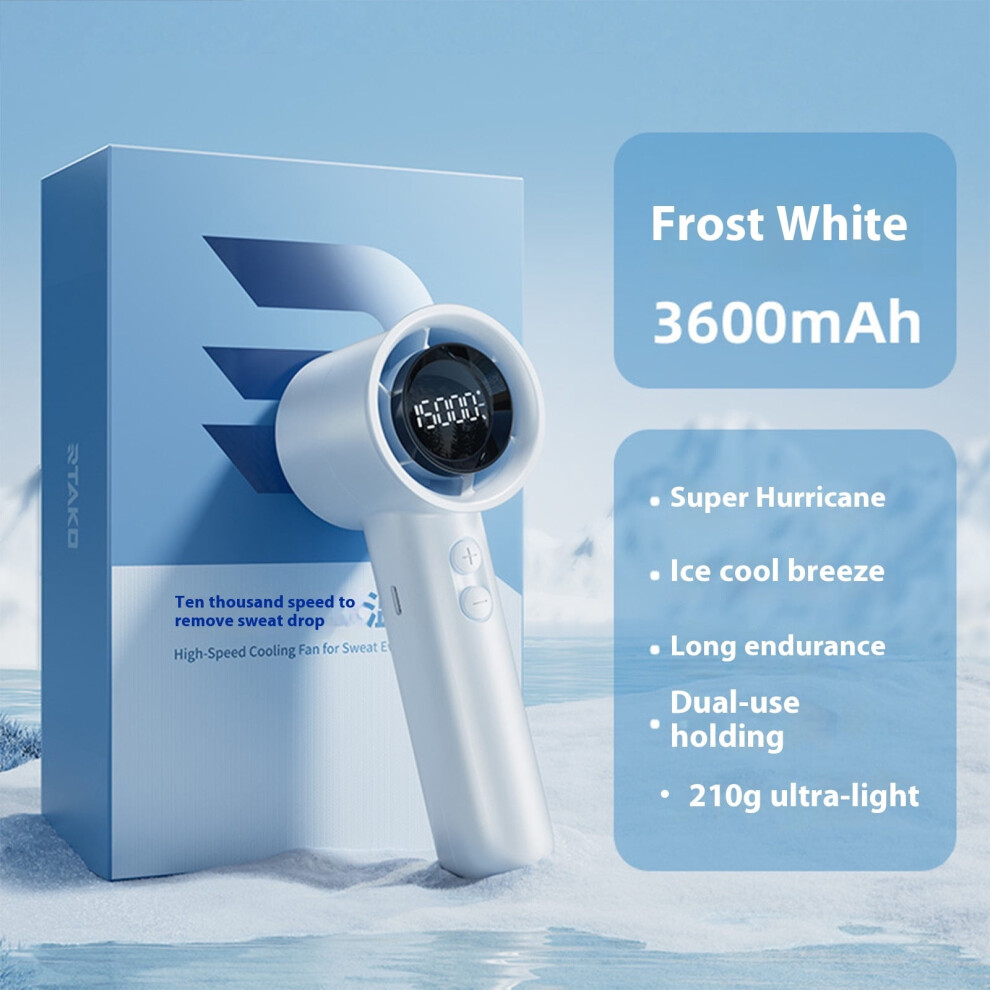 Yanhaigong Portable Handheld Fan Usb Rechargeable 3-Speed 969218136713