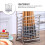Utensil Holder Carbon Steel Tableware Storage Cage1Pack 4