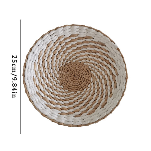 Böhmischer Strohwandbehang, handgewebt, 25 cm 1