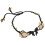 Pulseira feminina ajustável com cristal citrino. 1