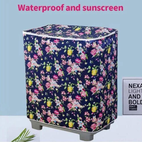 Funda para lavadora impermeable, a prueba de sol y polvo. 2