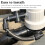 Klorinatorrør PVC sort fleksibelt til model 320/322 2 stk. 6