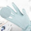Cleaning Gloves Latex Blue Large 1 Pair 7