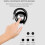 Auricolari wireless TWS Bluetooth 5.0 IPX4 10H 6