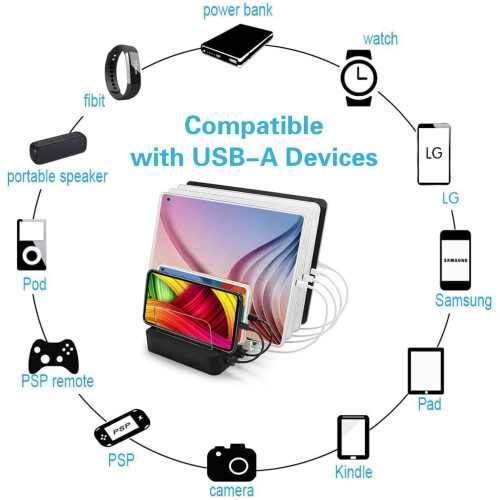6-Port-USB-Ladestation mit Quick Charge 3.0 und 6 2