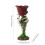 Bougeoir en forme de main squelette, décor gothique, 1 pièce 3