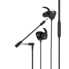 Viflosae gaming wired earphones with mic 3.5mm