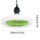 Fankiway E27 plafondventilator met verlichting, wit, 1 stuk 3