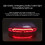 LED bike tail light with brake sensing rechargeable 4