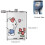 Hello Kitty rostfri flaska 237 ml 2