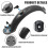 For  M365 /M365 Pro Electric Scooters Comprehensive Rear Mudguard Kit Includes  Bracket Hook and Taillight B 2