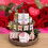 Plateau à étages décoratif style rustique pour la Saint-Valentin 8