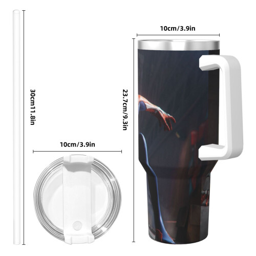 Ποτήρι Spider-Man από ανοξείδωτο ατσάλι, 40oz με μόνωση κενού αέρος 2