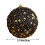 Zeceouar Christmas tree black ball ornaments set 3