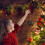 Christmas Tree Ornament Black Irregular Ball Set 7
