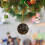 Zeceouar Christmas tree black ball ornaments set 5