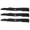 Set van 3 John Deere maaimessen voor maaidekken van 48 inch. 4