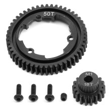 RC Car Mod Hardened Spur Gear Kit for  1/5 X-Maxx 1/7 XO-1 1/10 Maxx 1/10 E-REVO 2.0V XL 50T+18T